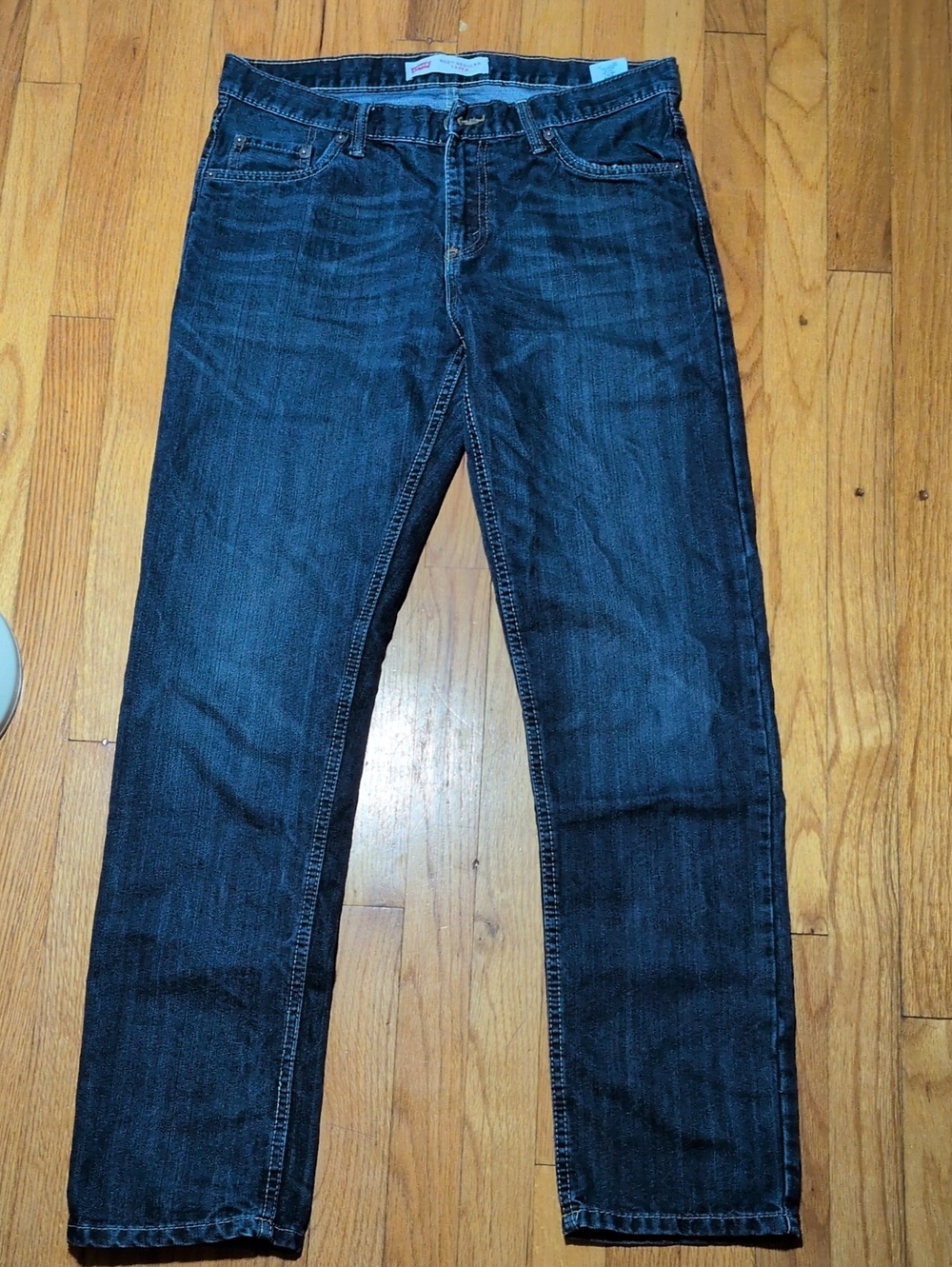 Levi's men's 502 regular taper Indigo Blue Straight Jeans 30x30